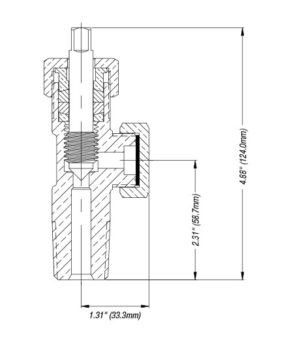 B1 Chlorine Ton Container Valve | Indian Springs Manufacturing