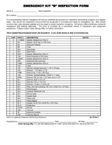 Chlorine Institute Emergency Kit B Instruction Booklet | Indian Springs