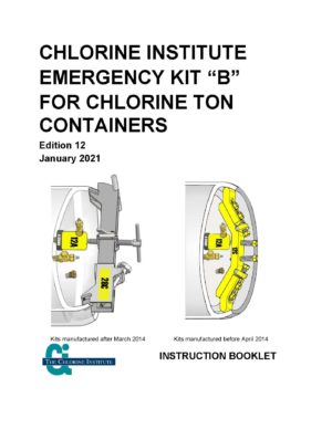 Chlorine Institute Emergency Kit B Instruction Booklet | Indian Springs